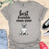 Best frenchie mom ever - V1 - The Greeting Card T-Shirt